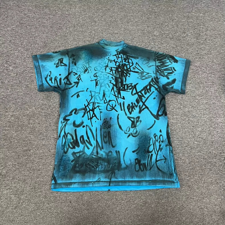 Balenciaga Manchester United Graffiti T-Shirt