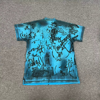 Balenciaga Manchester United Graffiti T-Shirt