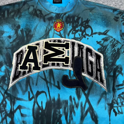 Balenciaga Manchester United Graffiti T-Shirt