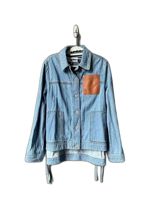 Loewe Denim Jacket with Leather Tag