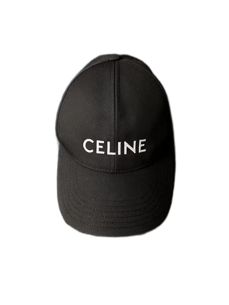 Black Celine Baseball Cap