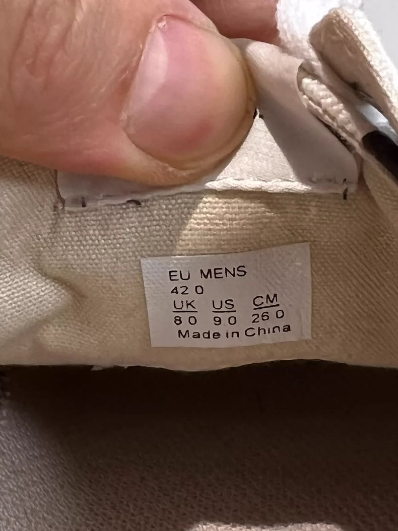 Retro Checkered Low-Top Canvas Sneakers