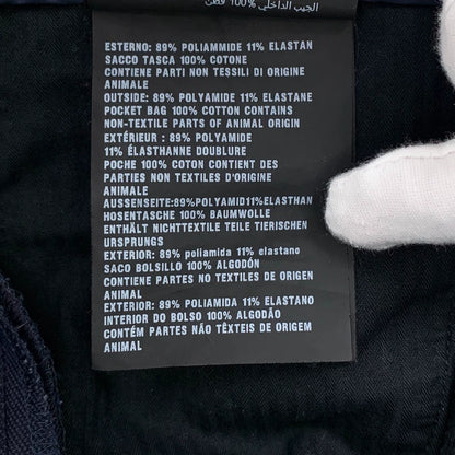 Prada Black Straight Leg Zip Pants