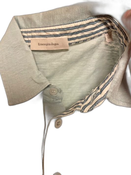 Ermenegildo Zegna Men's Short Sleeve Polo Shirt
