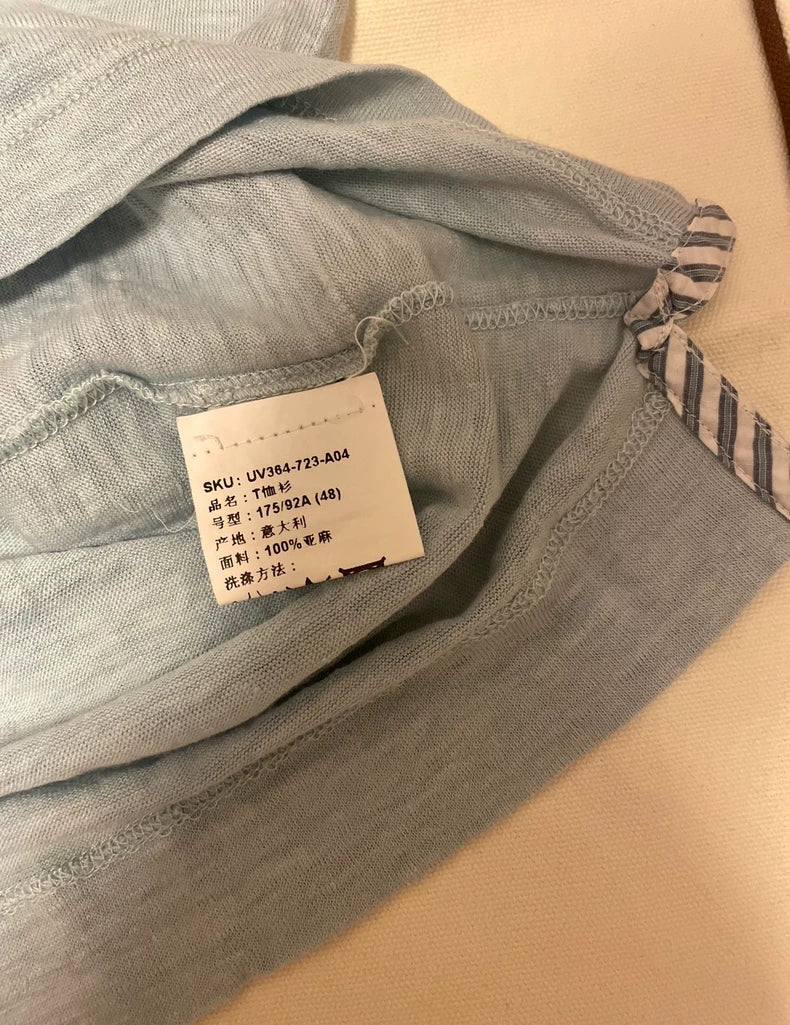 Ermenegildo Zegna Men's Short Sleeve Polo Shirt