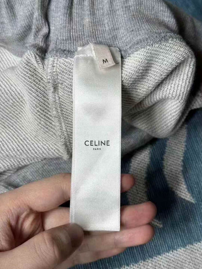 Celine Gray Shorts with Cashmere Material