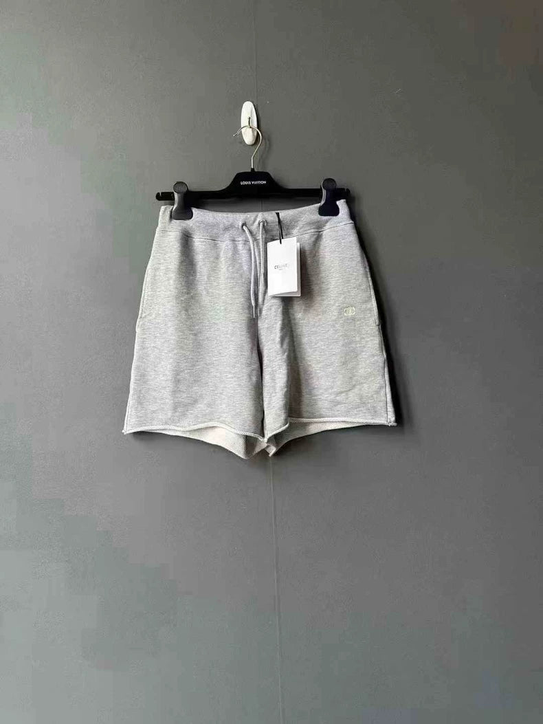 Celine Gray Shorts with Cashmere Material