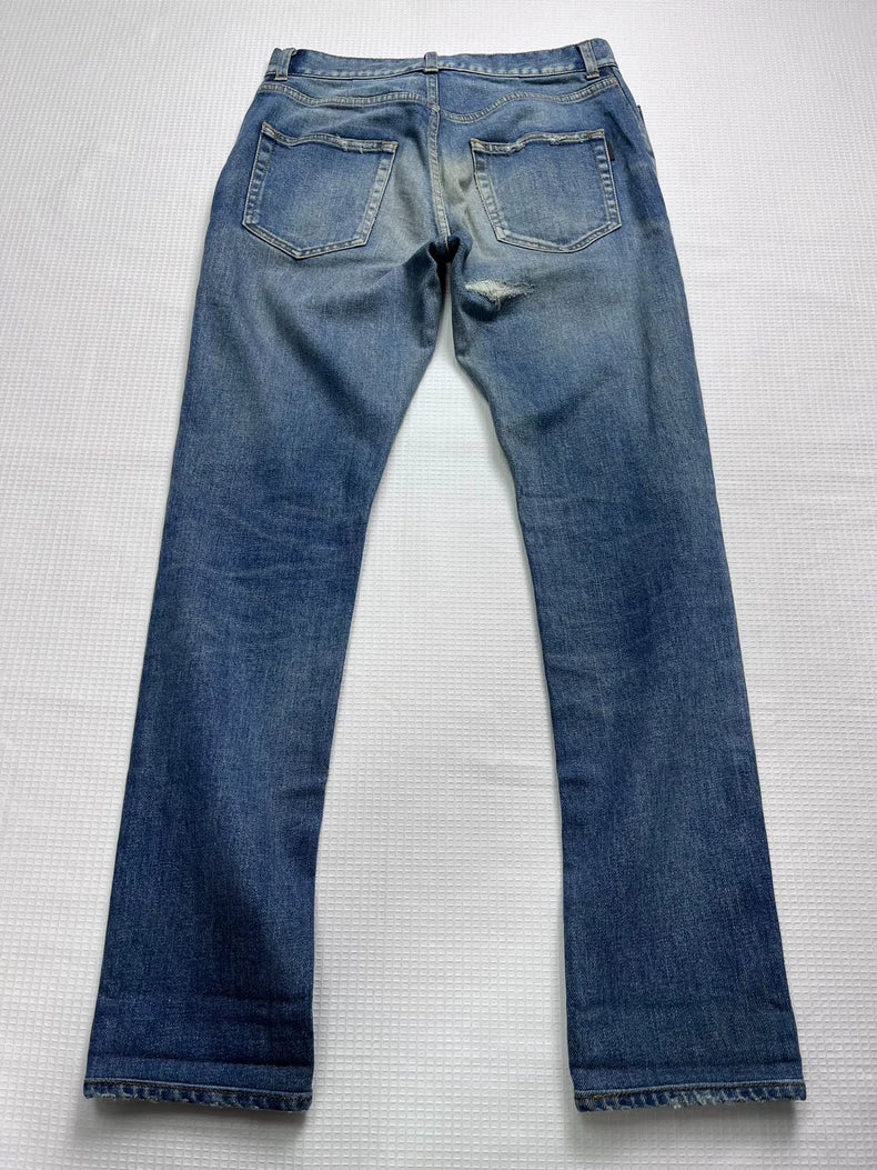 Saint Laurent Blue Denim Jeans 30 Size