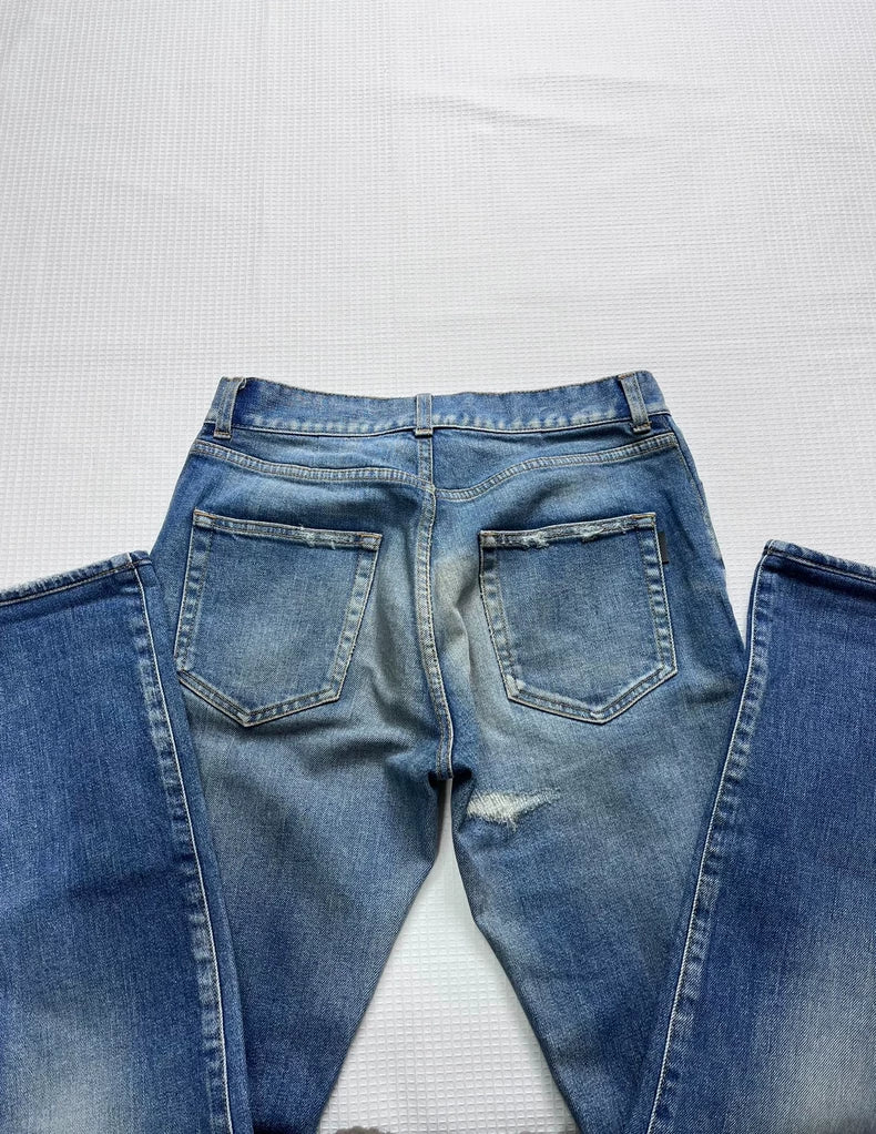 Saint Laurent Blue Denim Jeans 30 Size