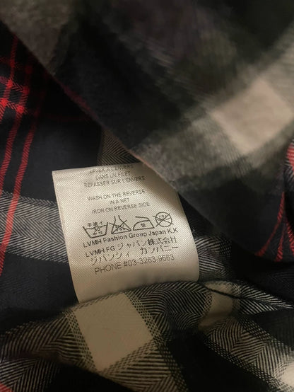 Givenchy Plaid Long Sleeve Button-Up Shirt-yf