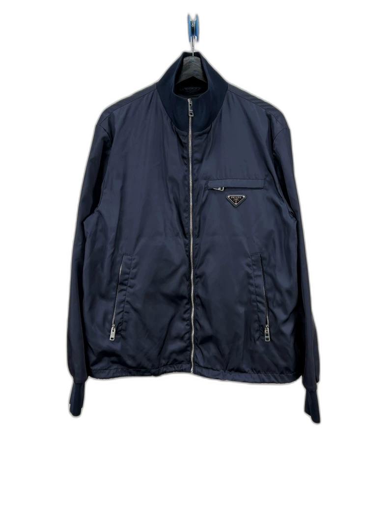 Prada Navy Zipper Jacket for Men