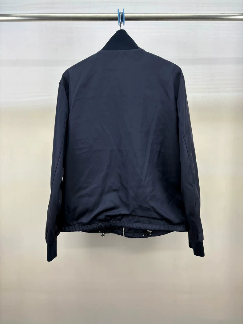 Prada Navy Zipper Jacket for Men