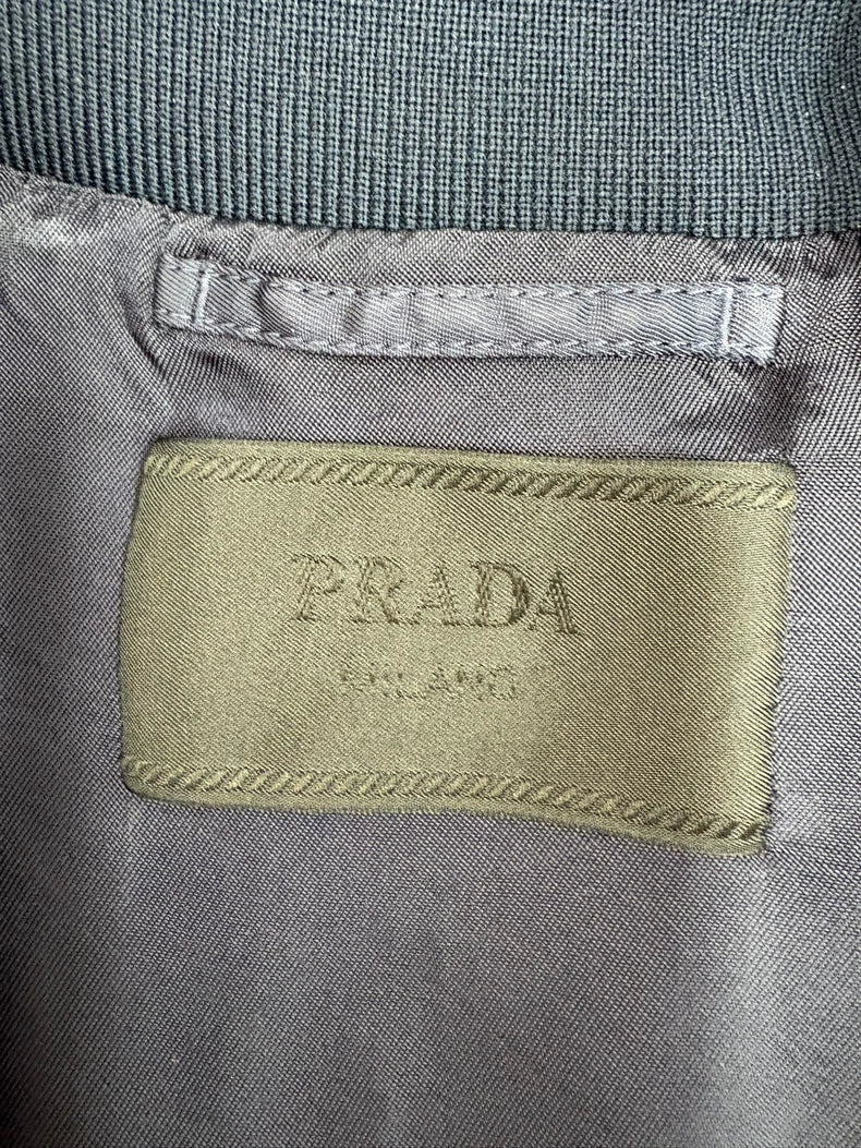 Prada Navy Zipper Jacket for Men