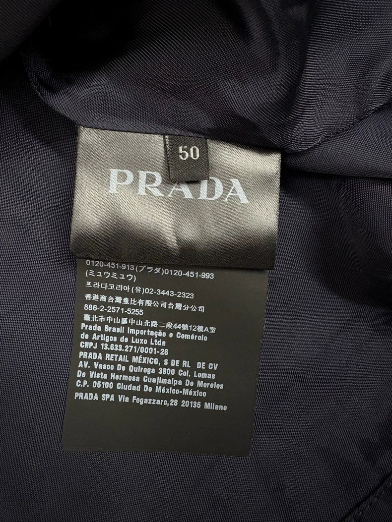 Prada Navy Zipper Jacket for Men