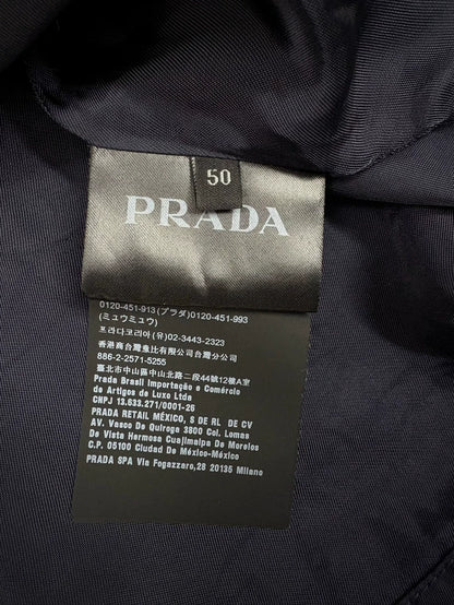Prada Navy Zipper Jacket for Men