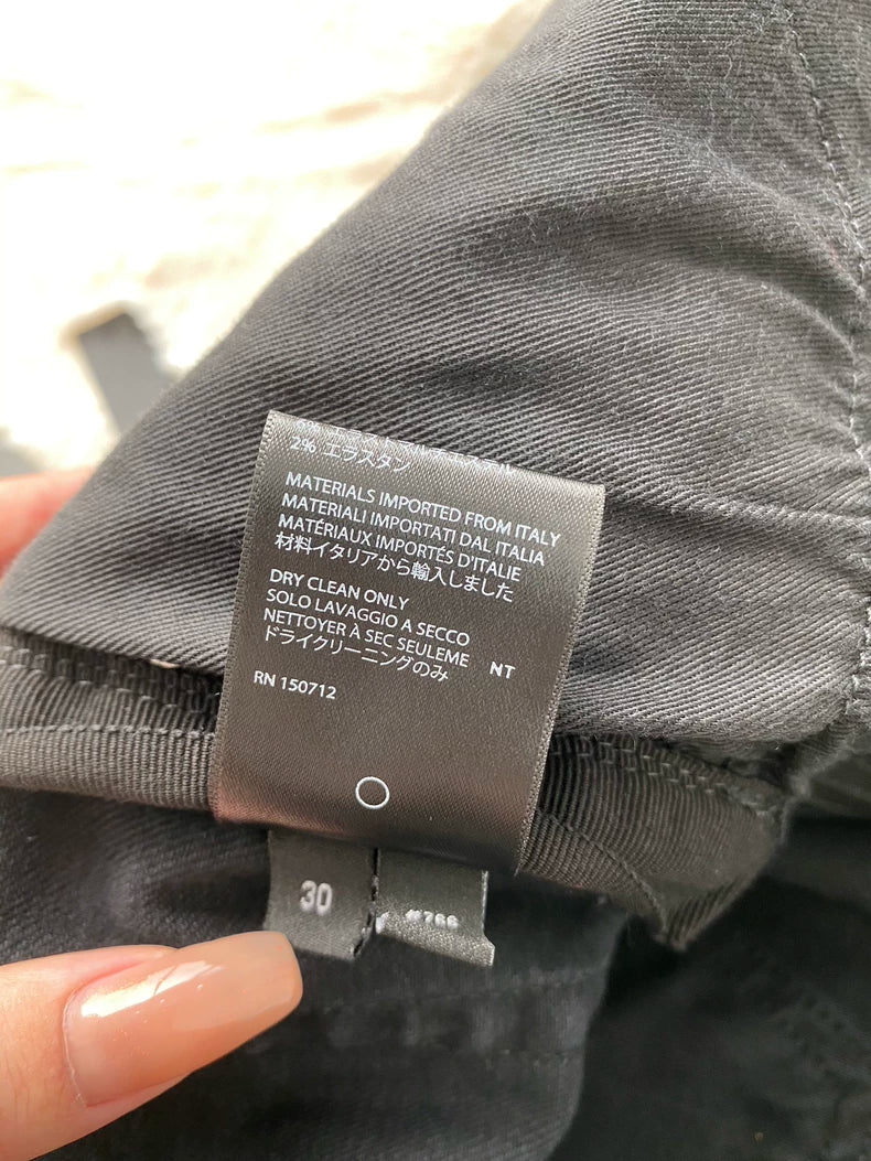 Amiri Black Trash Denim Pants