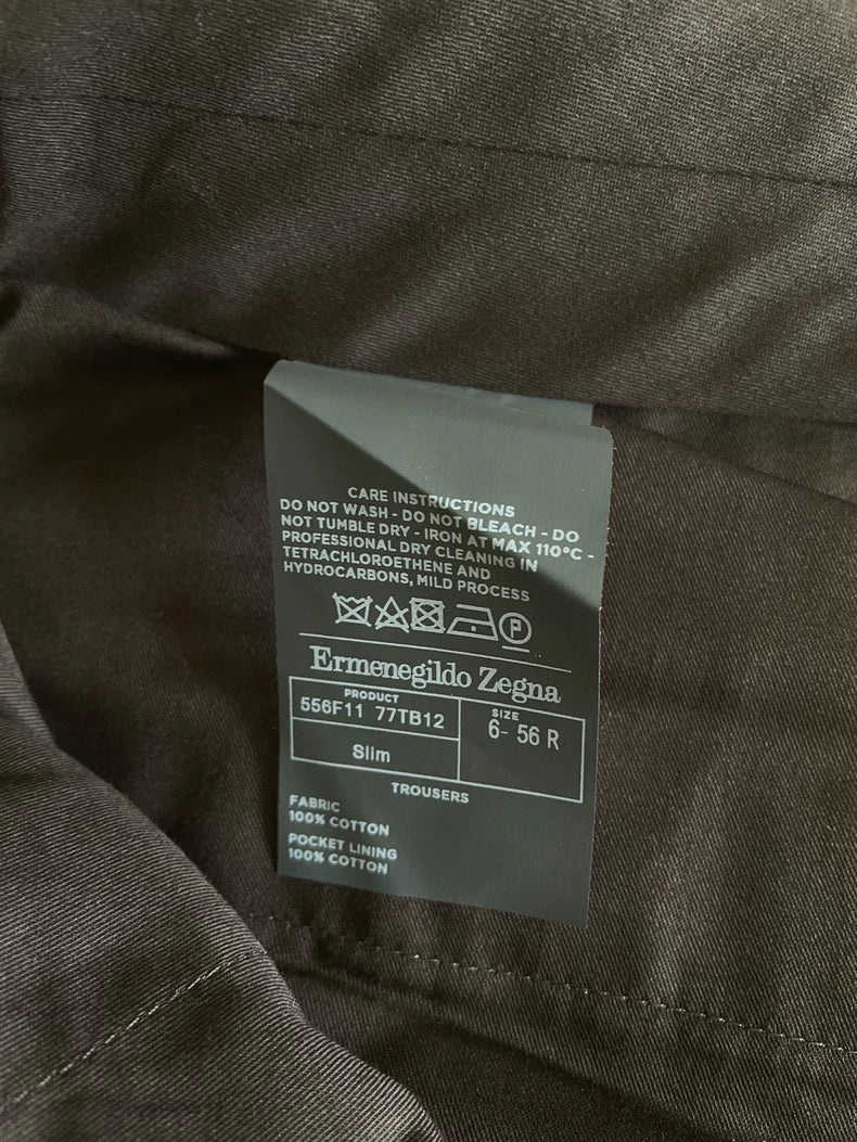 Ermenegildo Zegna Beige Casual Pants-yf