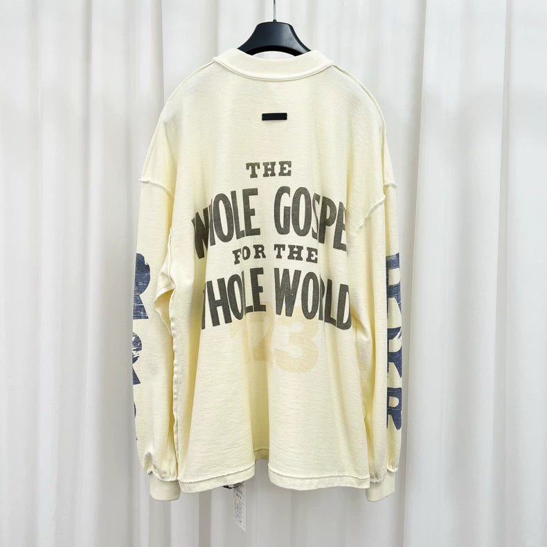 Fear Of God x RRR123 Graphic Sweatshirt-yf