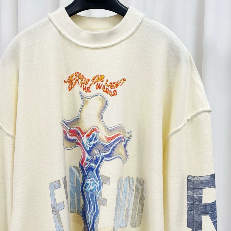 Fear Of God x RRR123 Graphic Sweatshirt-yf