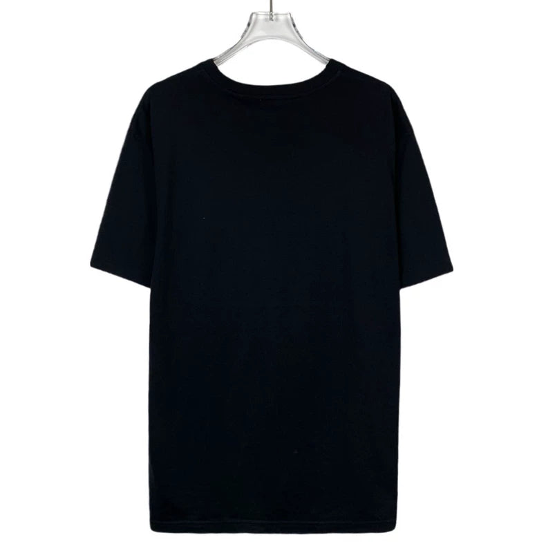 Dior Black Cotton Short Sleeve T-Shirt