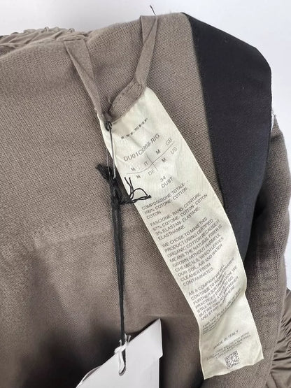 Rickowens Washed Brown Patch Pocket Shorts