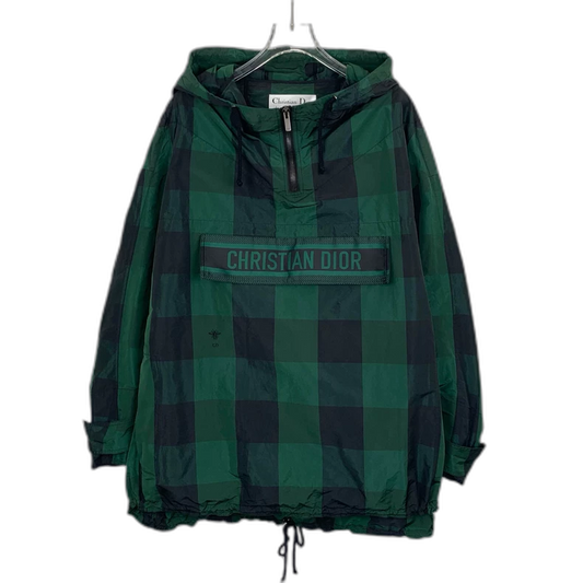 Christian Dior Green Check Hooded Jacket