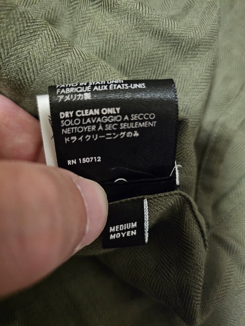 Amiri Military Badge Button-Up Shirt-yf