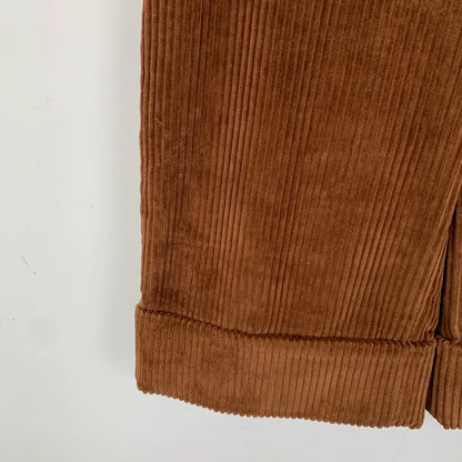 Gucci Brown Corduroy Casual Pants