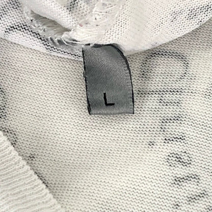 White Logo Print Short Sleeve T-Shirt