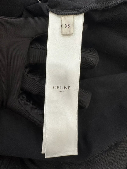Celine Paris Black Short Sleeve Tee