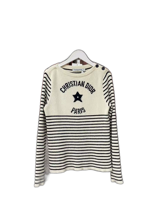 Dior Striped Star Sweater