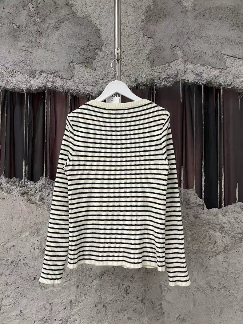 Dior Striped Star Sweater