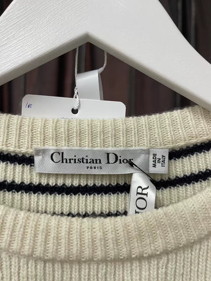 Dior Striped Star Sweater