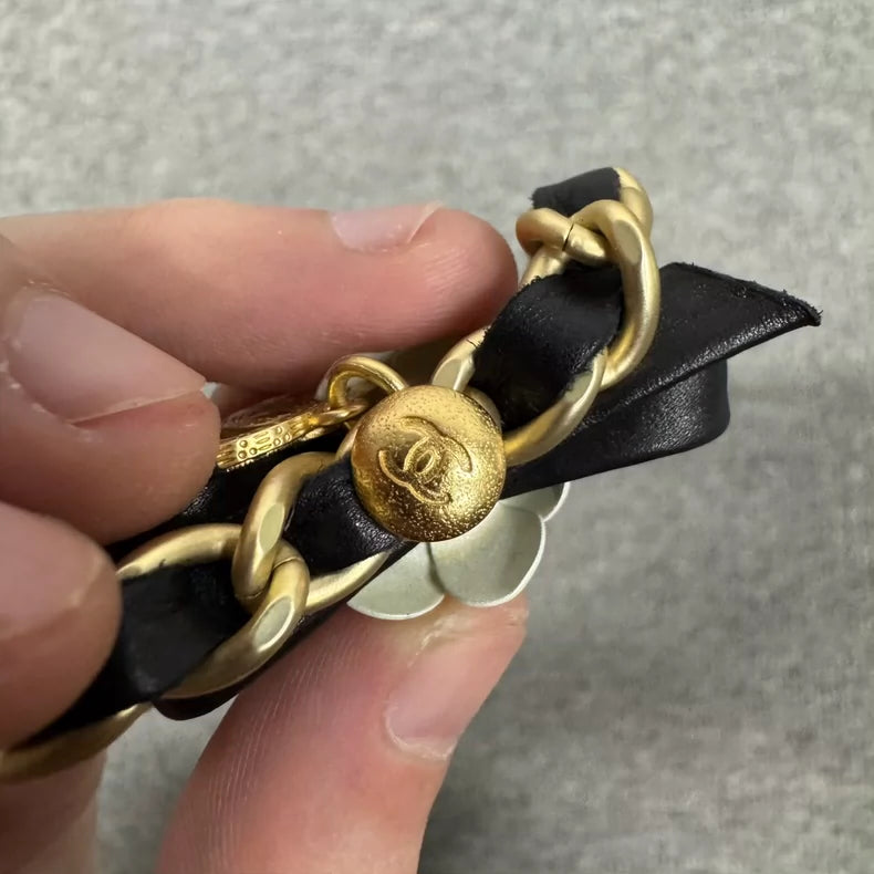 Chanel Camellia Choker Necklace 20A