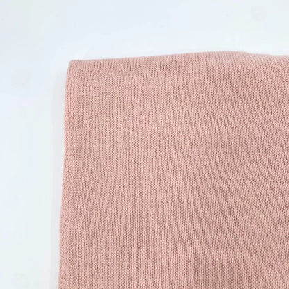 Pink Crab Zodiac Pattern Embroidered Scarf