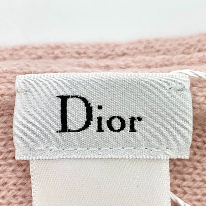 Pink Crab Zodiac Pattern Embroidered Scarf