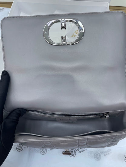 Dior Caro Quilted Chain Shoulder Bag