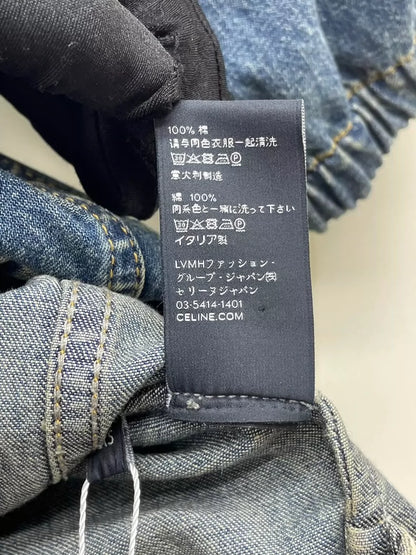 Celine Denim Dress with Off-Shoulder Design