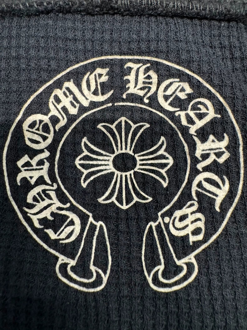 Chrome Hearts Black Zip-Up Hoodie-yf