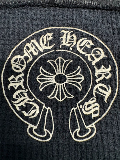 Chrome Hearts Black Zip-Up Hoodie-yf