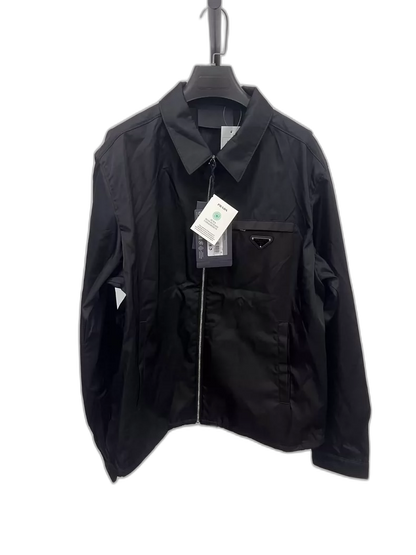 Prada SS21 Logo Zip Long Sleeve Jacket