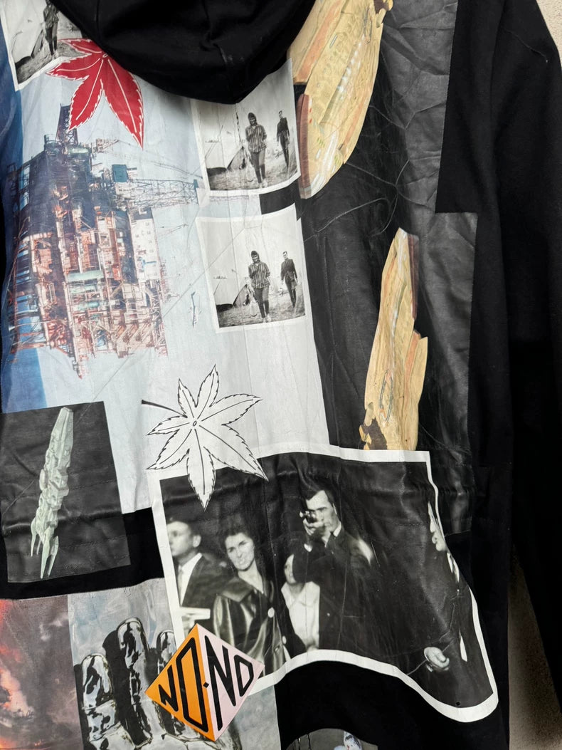 RAF SIMONS 15SS Postcard Print Jacket