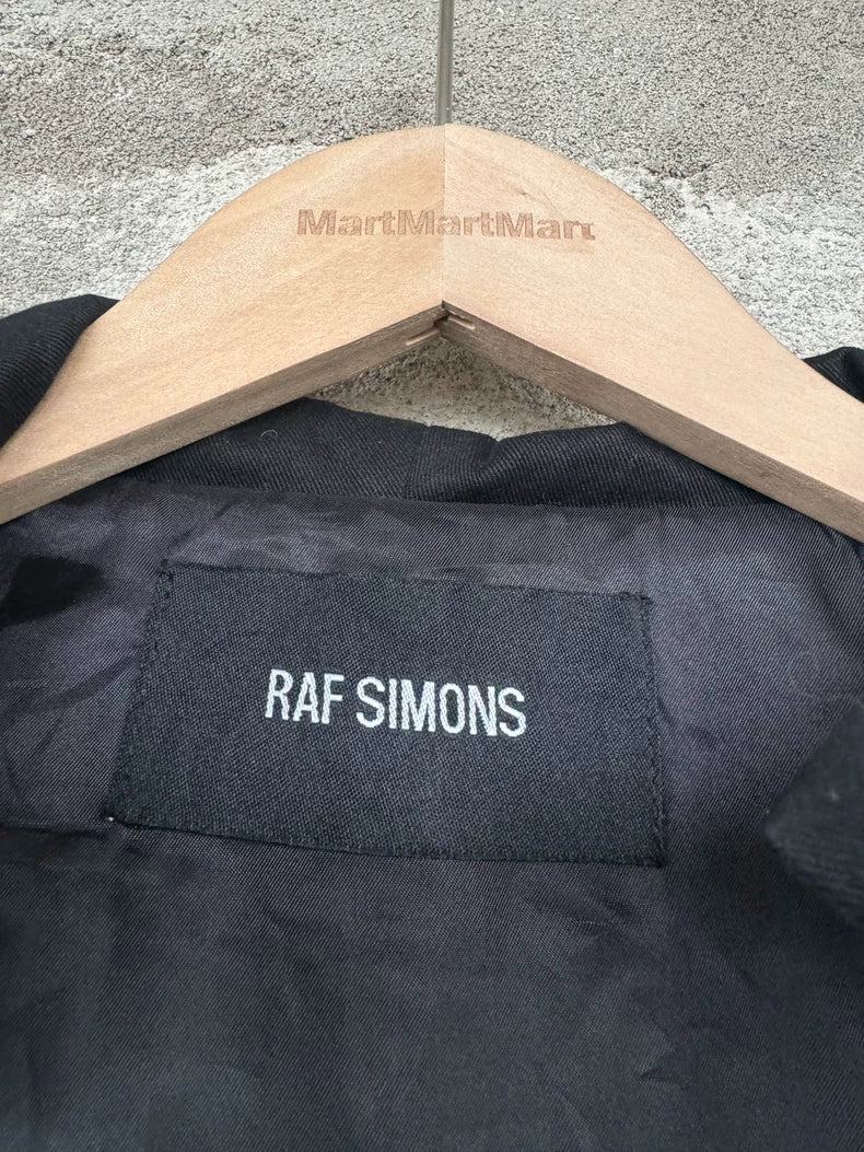 RAF SIMONS 15SS Postcard Print Jacket