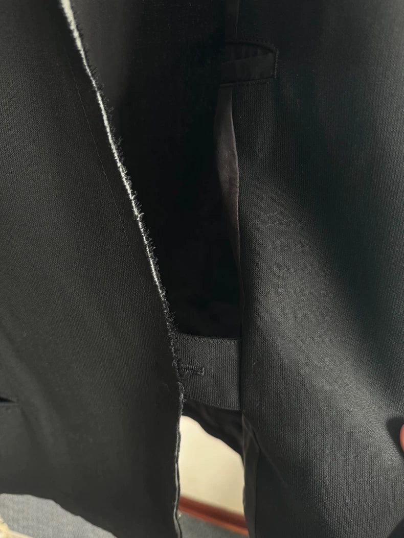 Yohji Yamamoto Wool Unstructured Blazer