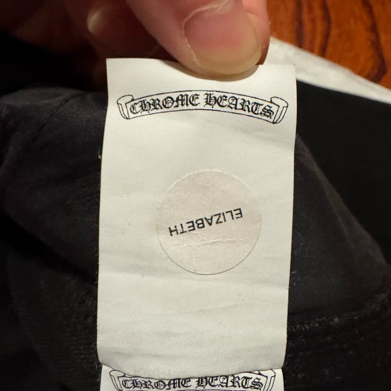 Chrome Hearts Black Rivet Cargo Pants