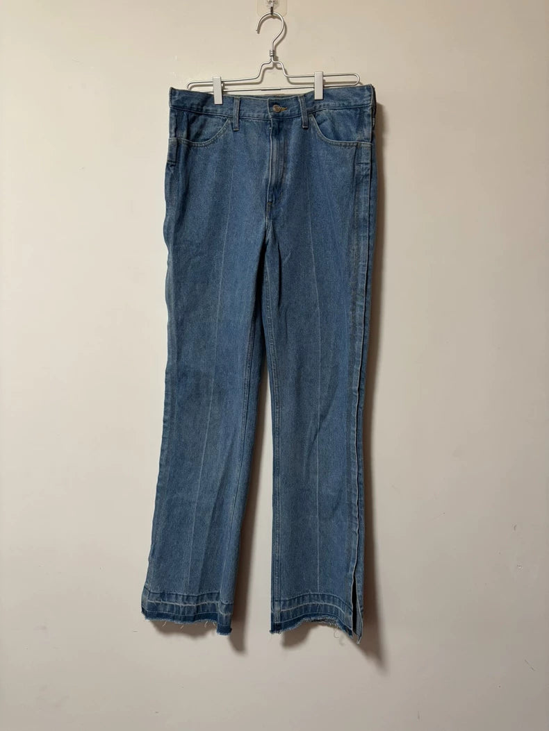 Toga Pulla Reconstructed Flare Jeans