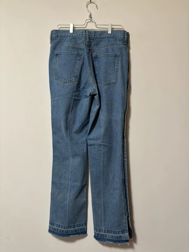 Toga Pulla Reconstructed Flare Jeans