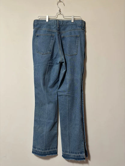 Toga Pulla Reconstructed Flare Jeans