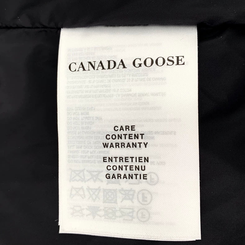 Canada Goose Black Down Jacket M Size