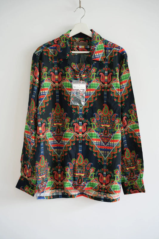 Yohji Yamamoto 2004 Floral Silk Shirt